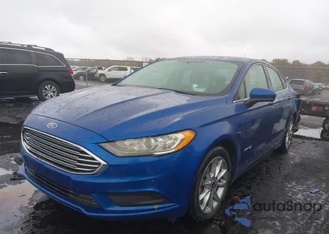 2017 Ford Fusion Hybrid Se из США, поврежденный, VIN 3FA6P0LU1HR400686